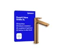 Produktbild: Duravit Wave Waschtischarmatur, Größe XL (Auslauf Höhe 236 mm), Wasserhahn Bad, Armatur Waschbecken, Bronze Gebürstet