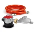 Produktbild: Wiltec Gasdruckminderer Spanien Gasdruckregler 700mbar 1,5m Gasschlauch Gas