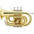 Produktbild: Classic Cantabile brass TT500 Pocket trumpet (Trompete, Gebogen) (00007495)