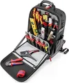 Produktbild: KNIPEX Werkzeugrucksack Modular X18 | 00 21 50 E | bestückt 22-tlg. | Elektro-Werkzeugset | 18L | robust, wasserdicht
