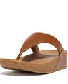 Produktbild: Fitflop Lulu Toe Post - Leather, Damen Sandalen, Beige (Ss18 Light Tan 592), 41 EU