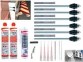 Produktbild: Fischer Thermax Befestigungsset 6 x12/110 M12 Hochleistungsmörtel FIS V 300 T