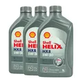 Produktbild: SHELL Helix HX8 5W-30 ECT Motorenöl MB 229.51, VW 507 00, MB 229.31, 3x1 Liter