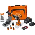 Produktbild: FEIN 4-Gang Akku-Bohrschrauber ASCM 18-4 QM AS Metal Advanced Top Set, incl. 1x Akku GBA 5 Ah, Schnellladegerät, Zubehör, L-BOXX