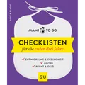 Produktbild: Mami to go - Checklisten für die ersten drei Jahre: Entwicklung & Gesundhei ...