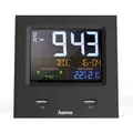 Produktbild: Hama Funkwecker Dual-USB, mit LED-Farbdisplay und USB-Ladefunktion 00186381