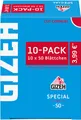 Produktbild: 10x10er Pack Zigarettenpapier GIZEH Special