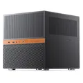 Produktbild: Jonsbo N6 NAS-Gehäuse, Cube-Gehäuse, mATX, Stahl/Mesh - schwarz