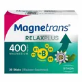 Produktbild: STADA Consumer Health Deutschland GmbH MAGNETRANS Relax+ 400 mg Granulat Sticks Blaubeere 20 St 19203734