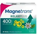 Produktbild: Magnetrans Relax+ 400 mg Granulat Sticks Blaubeere 20 St
