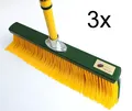 Produktbild: 3x Krallenbesen Hof & Garten Premium 45cm - Mengenrabatt - Original Fritze®