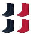 Produktbild: Tommy Hilfiger Herren Classic Business Socken 371111 4 Paar, Farbe:Mehrfarbig, Größe:39-42, Artikel:Socken tommy original 371111-085