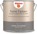 Produktbild: Wandfarbe in kraftvollem Dunkelgrau ALPINA Feine Farben Stärke der Berge 2,5L