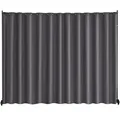 Produktbild: VEVOR Raumteiler Trennwand Paravent Stellwand Einzelpanel, Tragbarer Sichtschutz für Büro Schlafzimmer Esszimmer Arbeitszimmer Balkon, Raumtrenner Rollbar (308,5 x 45 x 245,5 cm), Grau
