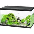 Produktbild: Aquarium Set Ciano inkl. Abdeckung LED Beleuchtung Filtersystem inklusive Umwälzpumpe Heizer/Heizstab Innenfilter, schwarz, ca. 60 x 30 x 33,5 cm ...