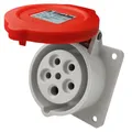 Produktbild: Anbausteckdose CEE 16A 5P 400V IP54 Einbausteckdose Steckdose 1320011 Bals