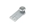 Produktbild: LYSEL® U-Laufschiene Doppelrolle verzinkt für Laufschiene 35x30mm Tor Vorhangplane, (10-tlg), 66 x 30 mm [L x B]