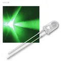 Produktbild: 25 LEDs GRÜN 5mm wasserklar, grüne Leuchtdiode, GREEN LED verde