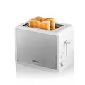 Produktbild: Cloer 3211 Toaster, 825 W, für 2 Toastscheiben, integrierter Brötchenaufsatz, Nachhebevorrichtung, Krümelschublade, wärmeisoliert, Edelstahl