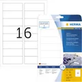 Produktbild: 320er Multipack Herma 4515 Namens-Etiketten 88.9 x 33.8 mm Acetatseide Weiß 320
