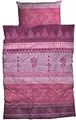 Produktbild: sister s. Biber Bettwäsche Indi 135 cm x 200 cm Beere-pink orientalische Ornamente Bordüren Bettwäsche-Set modernes Landhaus Italienischer Flair so hip…