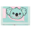 Produktbild: Disney Koala kleines Portemonnaie mit Klettverschluss, Kinderportemonnaie, Geldbörse, Türkis 9x14x2 cm (Türkisfarbener Koala)