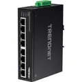 Produktbild: Trendnet Industrie Switch 8 Port Fast Ethernet L2 DIN-Rail (8 Ports) (TI-E80)