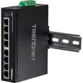 Produktbild: TRENDnet TI-E80 Industrial Fast Ethernet DIN-Rail Switch 8-Port