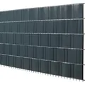 Produktbild: Floraworld PVC-Sichtschutzrolle Anthrazit 19 cm x 20,5 m