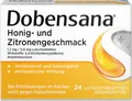 Produktbild: Dobensana Honig und Zitrone Lutschtabletten 1,2mg/0,6mg – 1 x 24 Tabletten