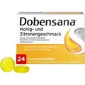 Produktbild: Dobensana Honig & Zitrone Lutschtabletten bei Halsschmerzen 24 St