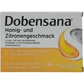 Produktbild: Dobensana Honig- und Zitronengeschmack (24 Lutschtabletten)