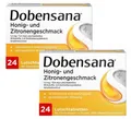 Produktbild: ✅ DOBENSANA Honig- u.Zitronengeschmack ,2mg/0,6mg Lutschtabletten 2x 24 Stk ✅