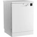 Produktbild: Beko DFN04321W b100 Freistehender Geschirrspüler 60 cm, 13 Maßgedecke, unterbaufähig, Halbe Beladung, Zeitvorwahl, Clean&Shine-Programm, 4 Programme, Watersafe, Weiß