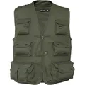 Produktbild: Mil-Tec Jagd- u. Anglerweste oliv, Größe XL