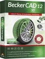 Produktbild: Markt & Technik 80861 BeckerCAD 12 3D Vollversion, 1 Lizenz Windows CAD-Software