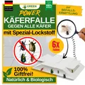 Produktbild: Käfer Falle – 6x Fallen -Chemiefrei Käfer Bekämpfen, Käferfalle Wohnung & Küche