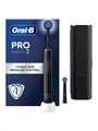 Produktbild: Oral-B Elektrische Zahnbürste Pro 3 3500 Black Edition + Extra CA Black Brush Head + Travel Case