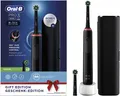 Produktbild: Oral-B Pro 3 3500 elektrische Zahnbürste Schwarz Reiseetui Timer