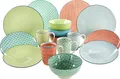 Produktbild: CreaTable, 17362, Mediterran Bunt, Kombiservice 16-tlg, Steinzeug