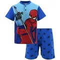 Produktbild: Spiderman Schlafanzug Spiderman Kurzer Schlafanzug Jungen (Spiderman) blau|weiß 98