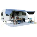 Produktbild: Skandika Vordach Freeway 300x300 | Sonnensegel mit Keder, Caravan Tarp, Markise für Wohnwagen, Sonnendach, Vorzelt, UV-Schutz 50+, 3000 mm Wassersäule, Sonnenvordach | Wohnmobil, Camper, Bus