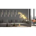 Produktbild: Schwebende LED-Kerzen mit Zauberstab 10er-Set Warmweiß Weihnachtsdeko Batteriebetrieben mit Timerfunktion Innenbereich