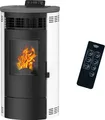 Produktbild: Luft-Pelletofen Flavia 9,5 kW Sannover Weiß