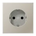 Produktbild: Jung ES1520 Schutzkontakt-Steckdose, 16 A 250 V ~, Serie LS, Edelstahl