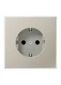 Produktbild: Jung ES1520 SCHUKO Steckdose, 16 A 250 V ~, Serie LS, Edelstahl