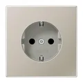 Produktbild: Jung LS990 Steckdose Edelstahl ES1520