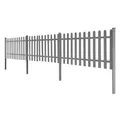 Produktbild: vidaXL Lattenzaun, mit Pfosten 3 Stk. WPC 600x60 cm
