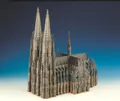 Produktbild: Aue Verlag Modellbausatz Schreiber-Bogen Kölner Dom, 1:300