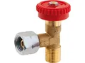 Produktbild: Regulierventil G 1/4'' LH-Überwurfmutter x G 1/4'' LH-KN, 90°